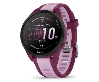 Smartwatch GARMIN Forerunner 165 Music fioletowy (010-02863-33)